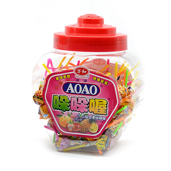 哚哚喔AOAO综合果味棒棒糖