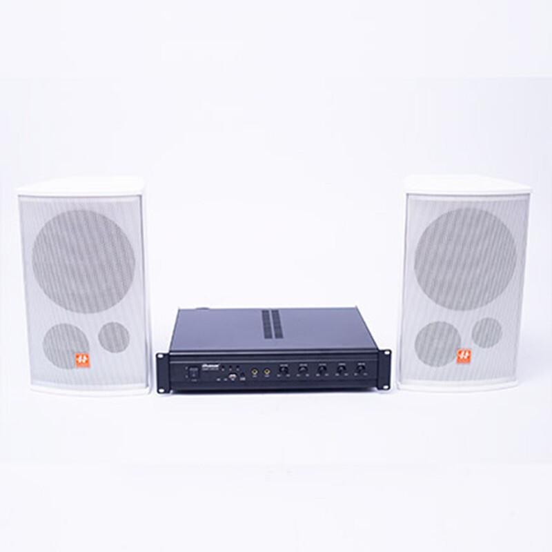 湖山音响设备 音箱套装XA300+MT100A+DS-U310A