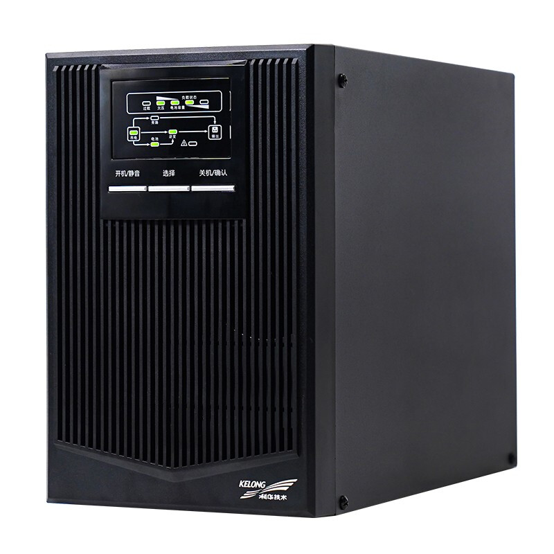 科华UPS不间断电源 YTR1103 3K在线式稳压电脑机房服务器停电备用电源内置电池塔式标机3000VA/2700W